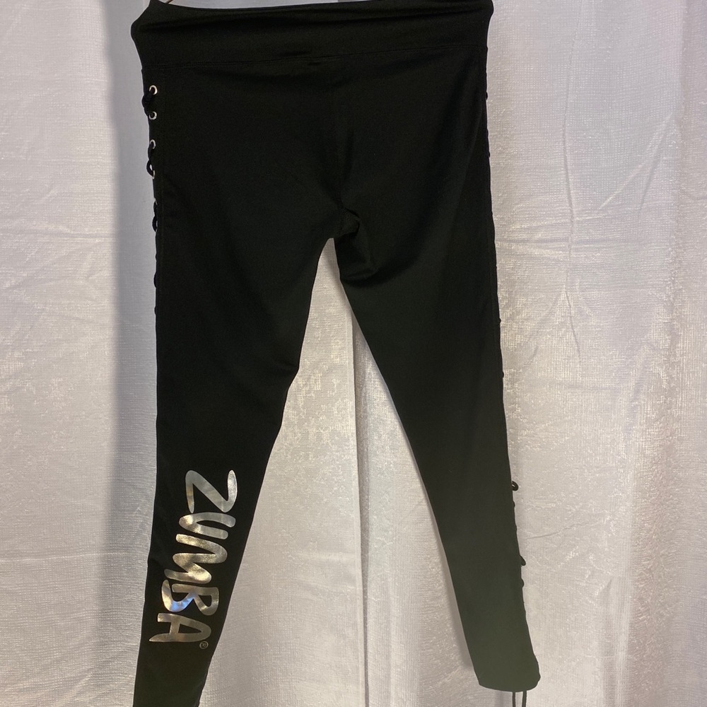 Zumba lace up leggings